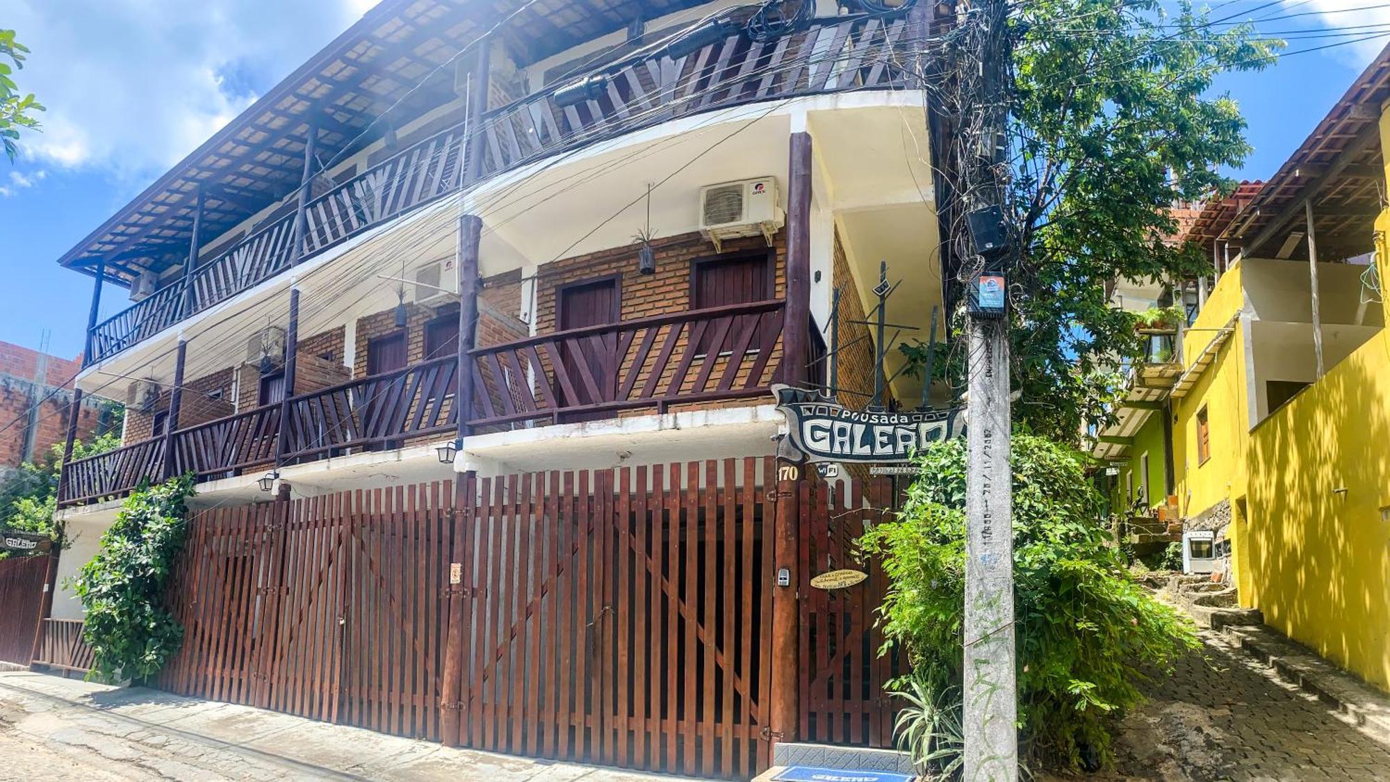Pousada Galeão Itacaré Esterno foto